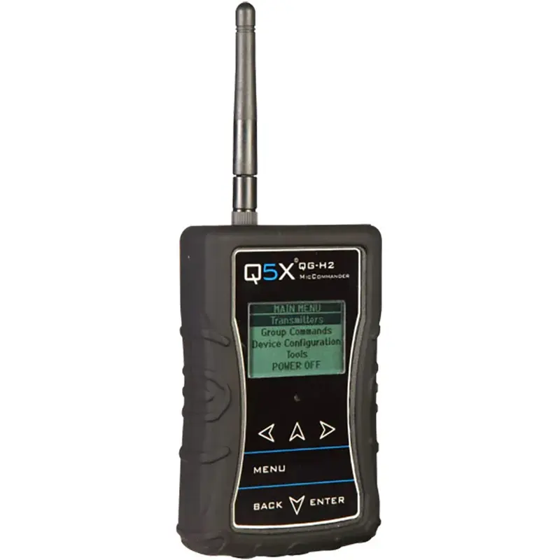 Shure QG-H2 MicCommander Remote for Q5X Transmitters