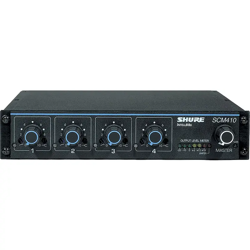 Shure SCM410 4-Channel Automatic Mixer