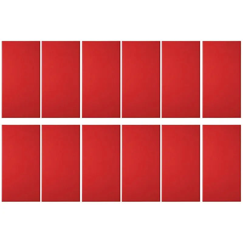 Primacoustic E121-1224-26 EcoScapes Beveled 12 x 24 x 1 Inch Acoustic Panel - Cherry - 12 Pack