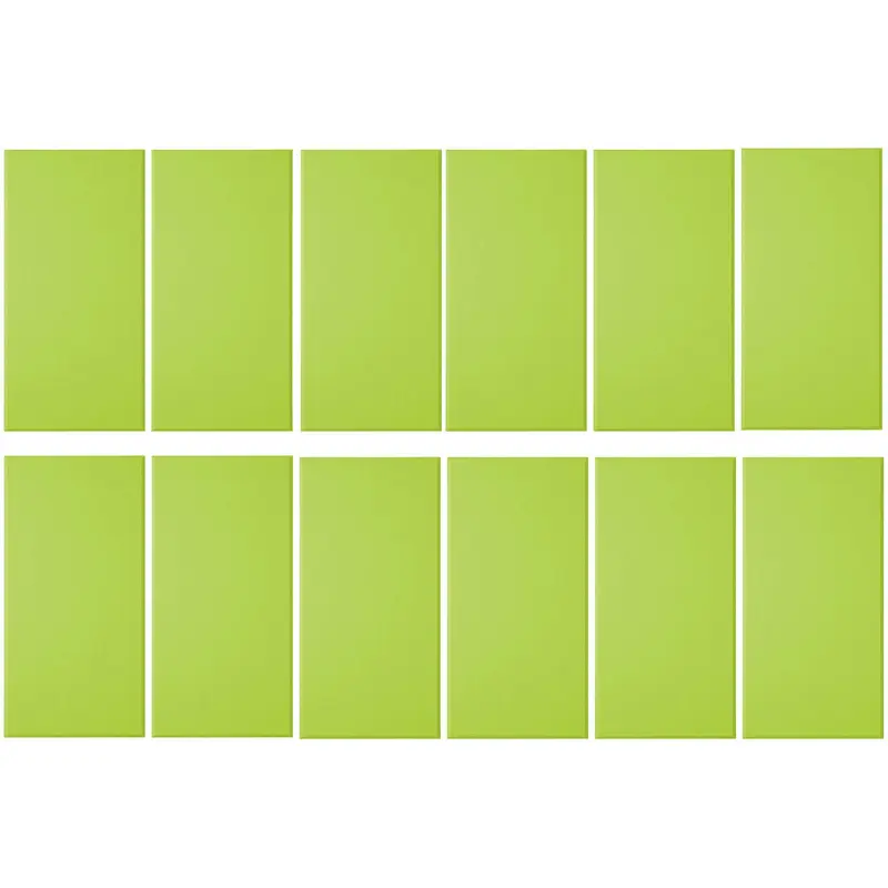 Primacoustic E121-1224-28 EcoScapes Beveled 12 x 24 x 1 Inch Acoustic Panel - Apple - 12 Pack