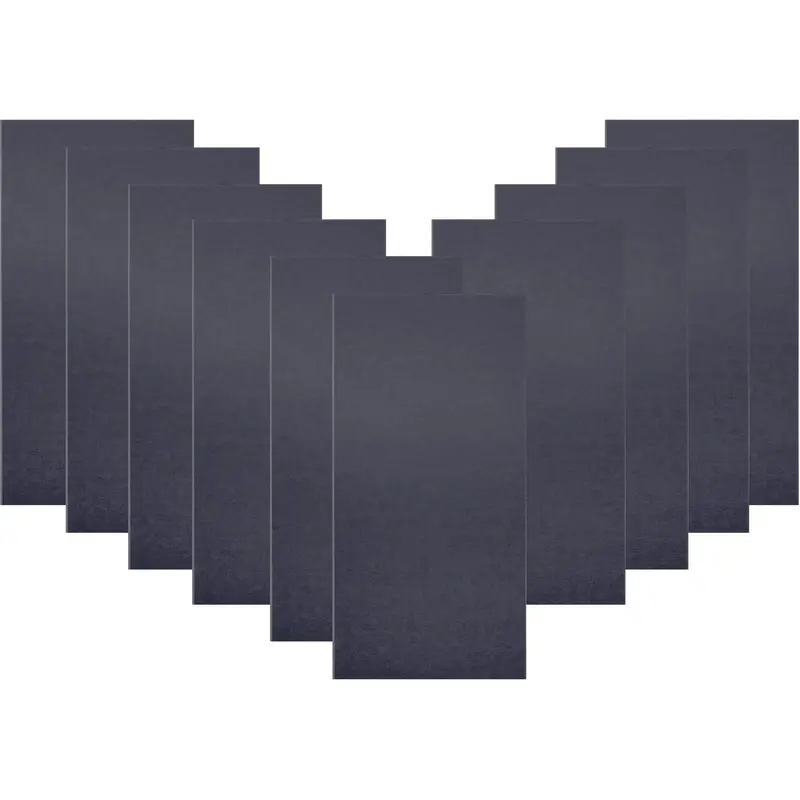 Primacoustic E121-2448-23 EcoScapes Beveled 24 x 48 x 1 Inch Acoustic Panel - Slate - 10 Pack