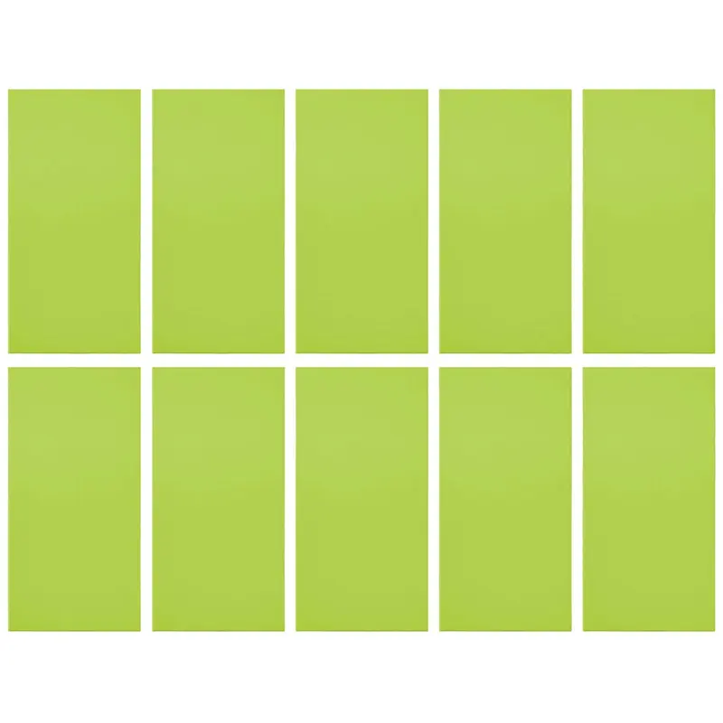 Primacoustic E121-2448-28 EcoScapes Beveled 24 x 48 x 1 Inch Acoustic Panel - Apple - 10 Pack