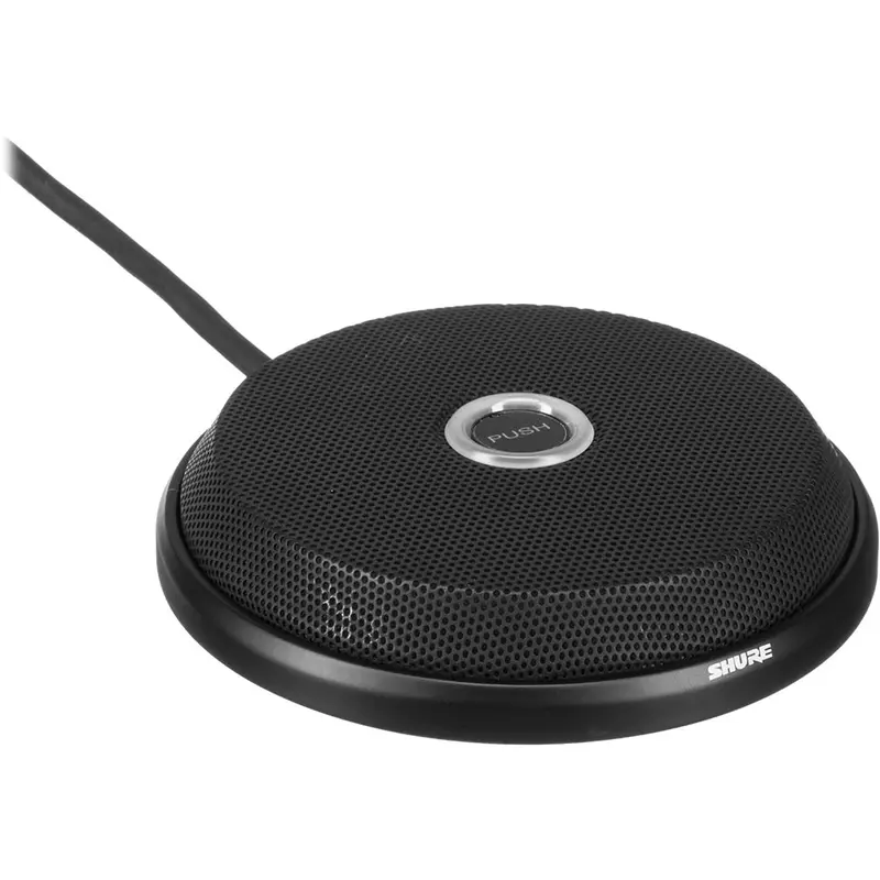 Shure MX396/C-DUAL Microflex Dual-Element Condenser Microphone - Back Cable Exit / Open Cable Ends