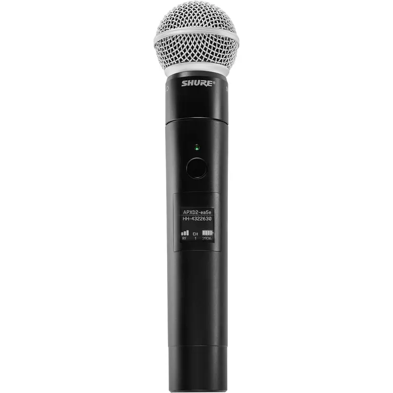 Shure MXW2X/SM58=-Z10 Handheld Wireless Transmitter with SM58 Capsule - Z10 Band