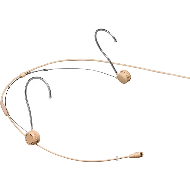 Shure TH53T/O-MDOT TwinPlex TH53 Subminiature Omnidirectional Headset Microphone with MDOT - Tan