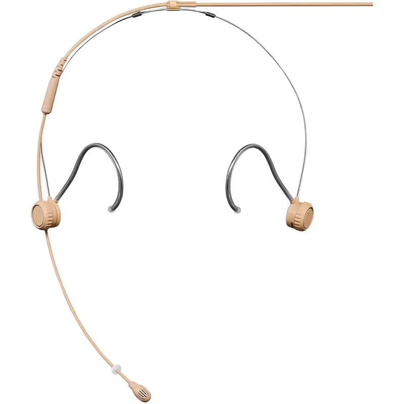 Shure TH53T/O-MTQG TwinPlex TH53 Subminiature Omnidirectional Headset Microphone with MTQG - Tan