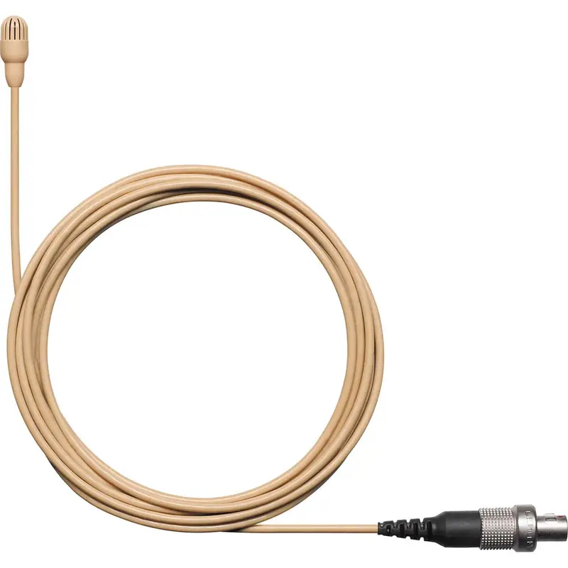 Shure TL45T/O-LEMO TwinPlex Subminiature Omnidirectional Lavalier Microphone - Tan