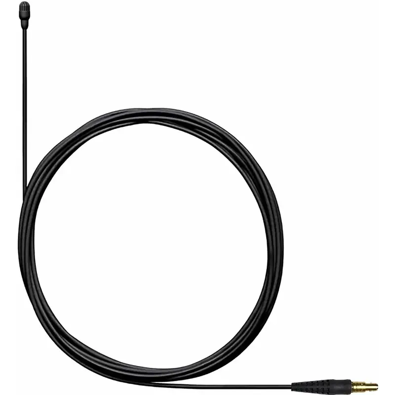 Shure TL47B/O-LEMO1-A TwinPlex Omnidirectional Lavalier Microphone with 1-Pin LEMO Connector - Black