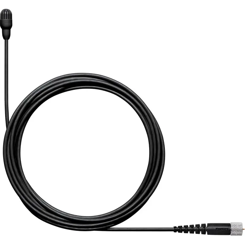 Shure TL47B/O-MDOT-A TwinPlex Omnidirectional Lavalier Microphone - MDOT with Accessories - Black