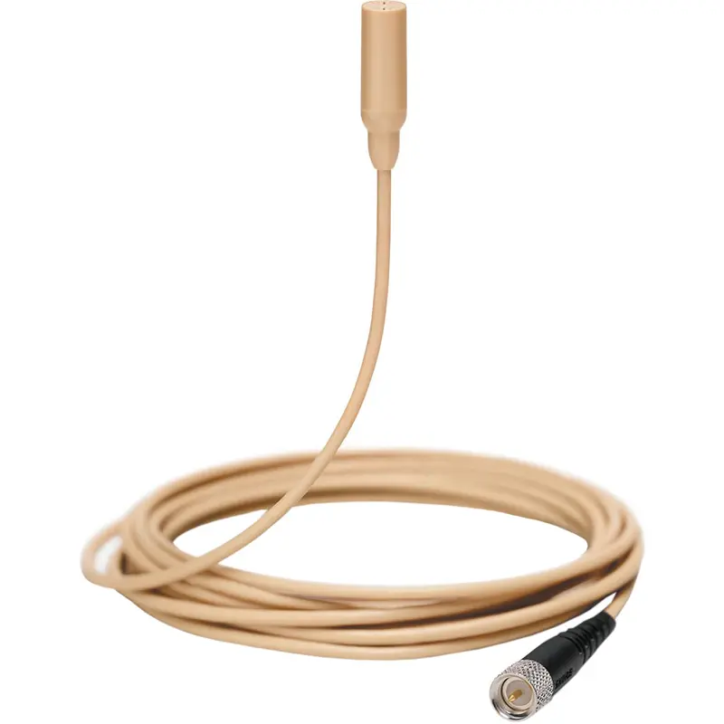 Shure TL47T/O-MDOT-A TwinPlex Omnidirectional Lavalier Microphone - MDOT with Accessories - Tan
