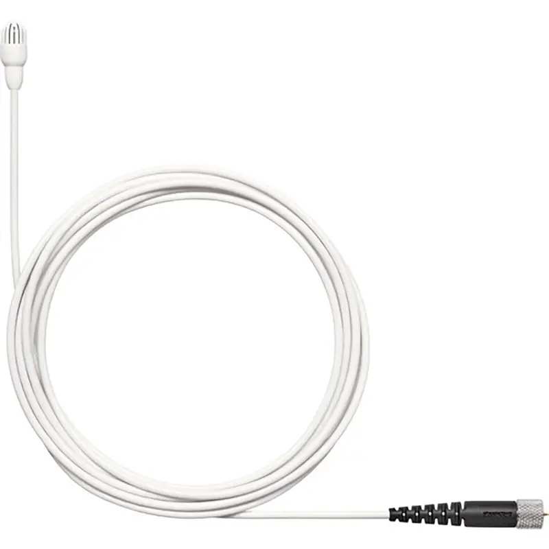 Shure TL47W/O-MDOT-A TwinPlex Omnidirectional Lavalier Microphone - MDOT with Accessories - White