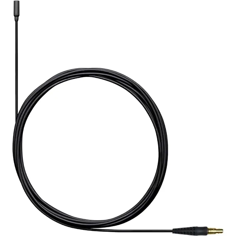Shure TL48B/O-LEMO1-A TwinPlex Omnidirectional Lavalier Microphone with 1-Pin LEMO Connector - Black