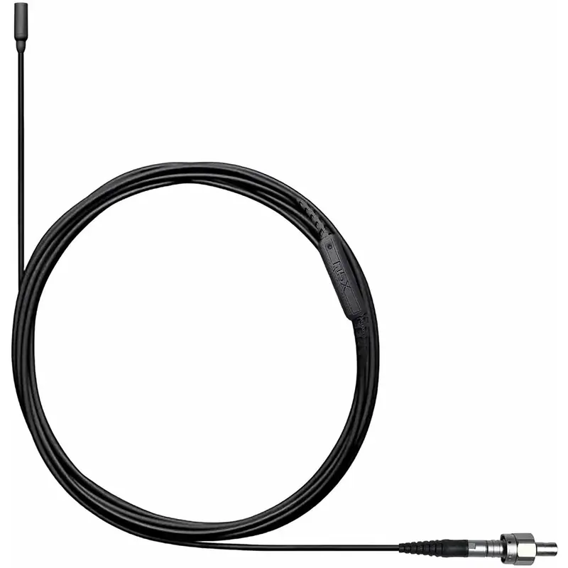 Shure TL48B/O-LEMO6-A TwinPlex Omnidirectional Lavalier Microphone with 6-Pin LEMO Connector - Black