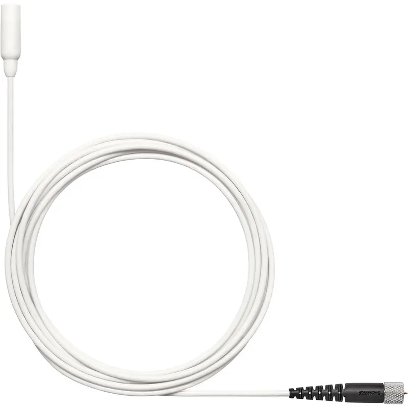 Shure TL48W/O-MDOT-A TwinPlex Omnidirectional Lavalier Microphone - MDOT with Accessories - White