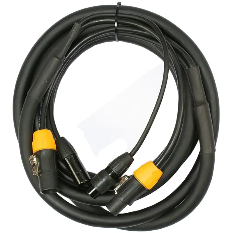 Accu-Cable AC3PTRUE12 12 Foot 3-Pin XLR IP65 Water Resistant DMX Cable