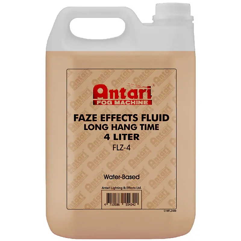 Antari FLZ-4 4 Liter - FLZ Premium Water Based Fazer Fluid