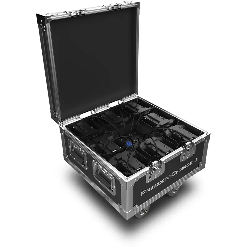 Chauvet Freedom Charge 8 Road Case Holds 8 Lights
