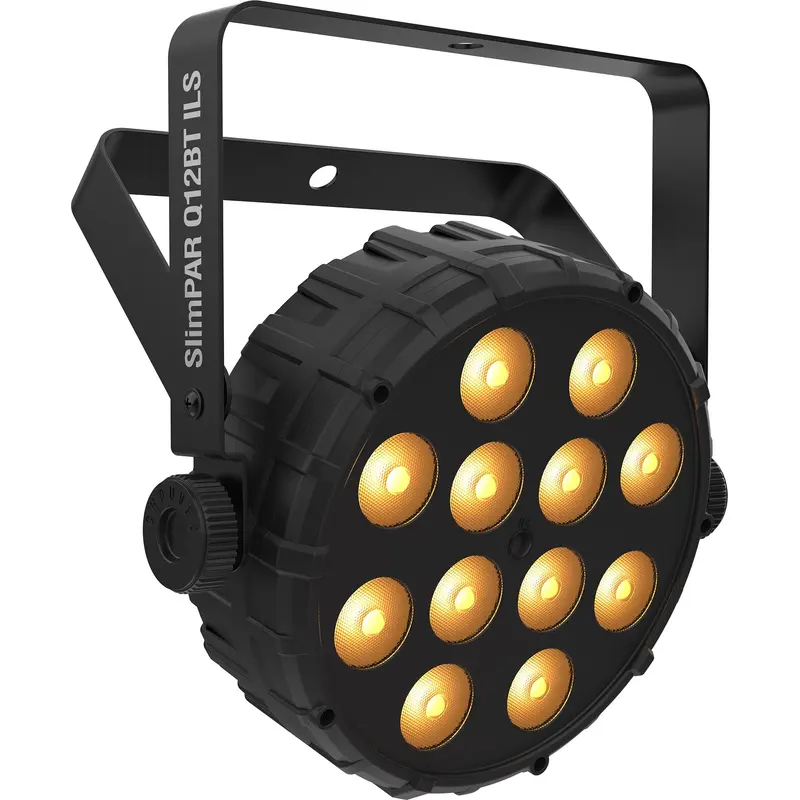 Chauvet Slimpar Q12 BT ILS Bluetooth Wireless Quad Color RGBA LED Par