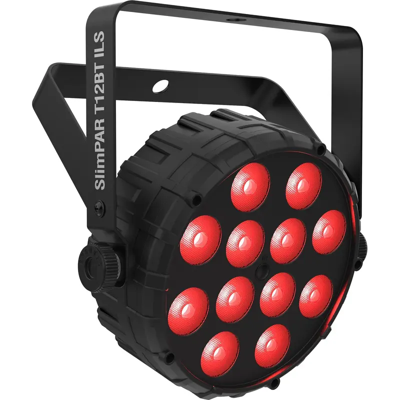 Chauvet Slimpar T12 BT ILS Bluetooth Wireless Tri Color RGB LED Par