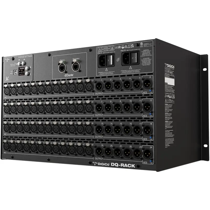 DiGiCo DQ DANTE Rack - DANTE Only