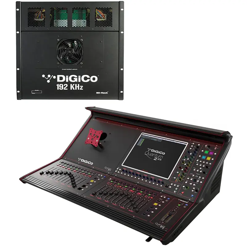 DiGiCo Quantum Digital Mixing Console SD Package - MADI and One Multi-Mode Optics HMA