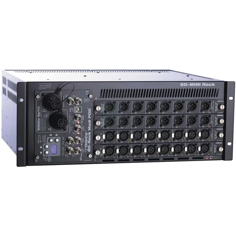DiGiCo SD-MINI Compact I/O Rack with 4 Slots (up to 32 I/O) - 192kHz - MADI Only
