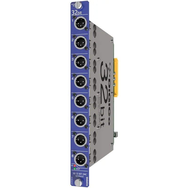 DiGiCo SD Series Digital Console 'Ultimate Stadius' 32-Bit Output Card (8 Line Output Card)