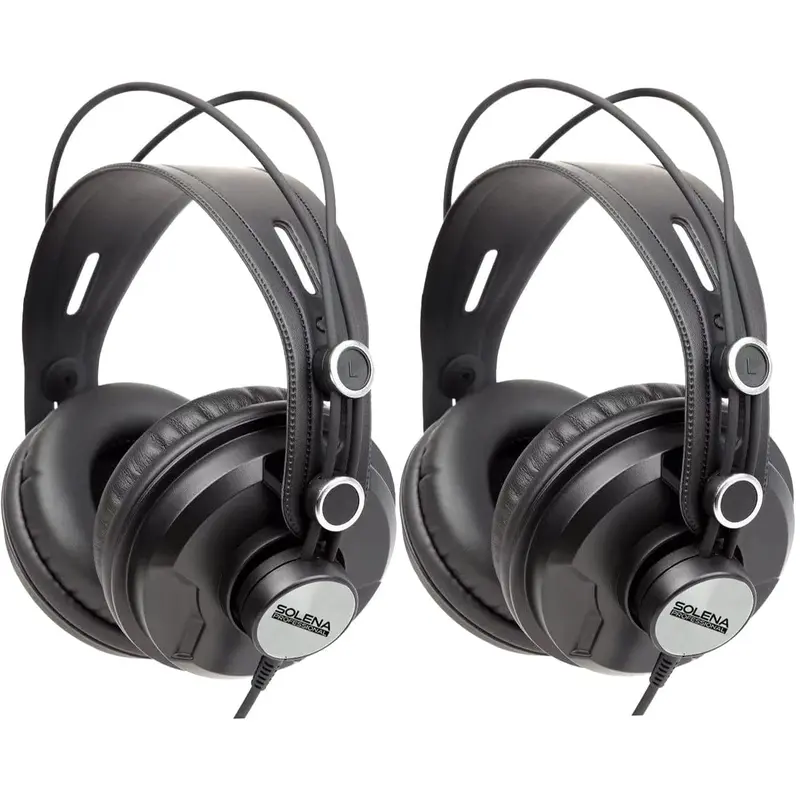 Solena Professional Monitoring Headphones - 2 Pack