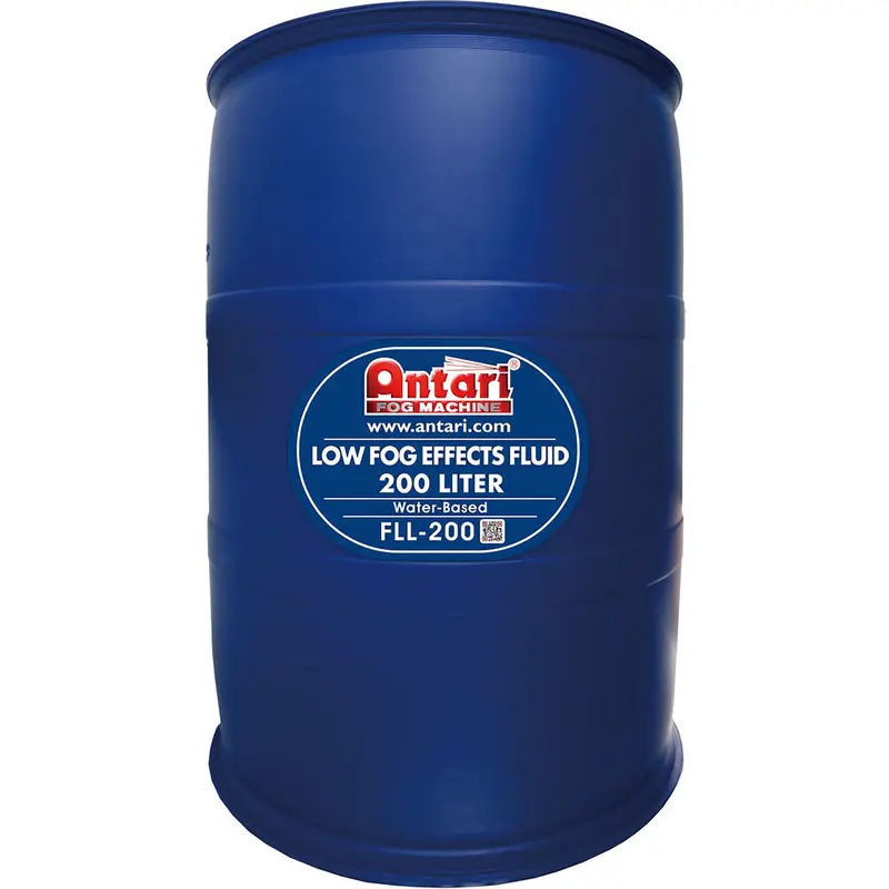 Antari FLL-200 200 Liter/50G Drum - Low Lying Fog Fluid
