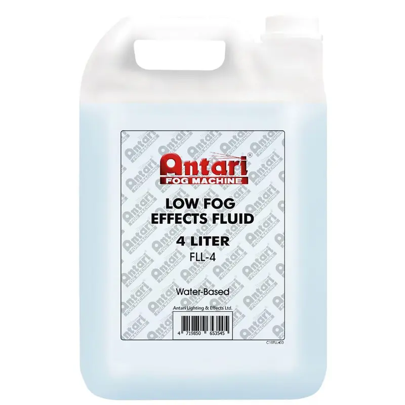 Antari FLL-4 4 Liter Bottle - Low Lying Fog Fluid