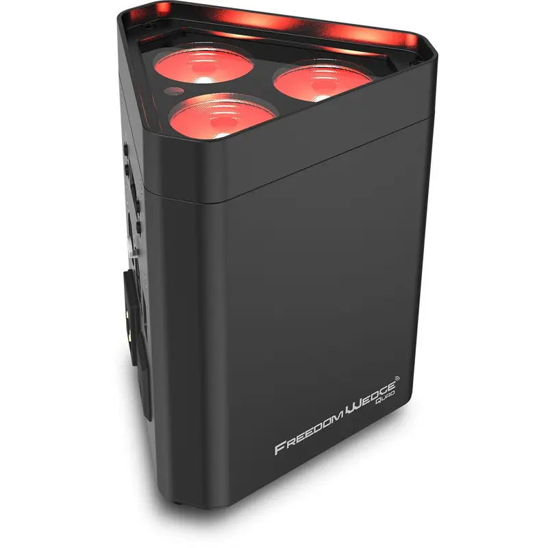 Chauvet Freedom Wedge Quad 3x6-Watt RGBA Wireless Par