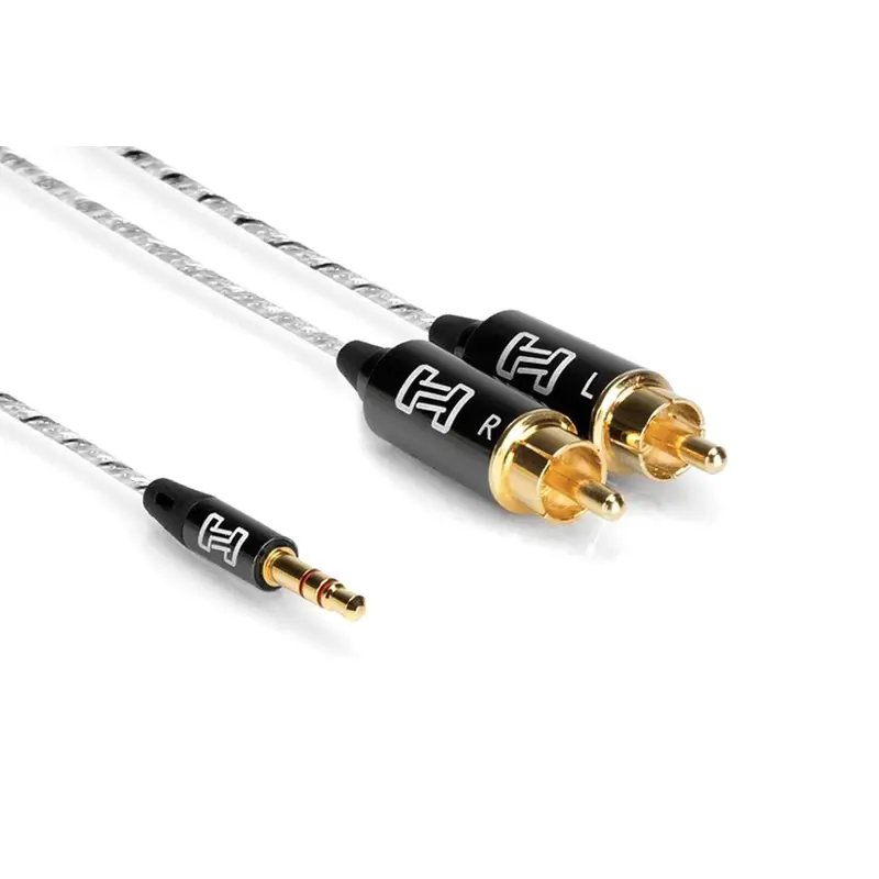 Hosa IMR-010 Breakout Cable 1/8" TRS to Dual RCA 10 Foot