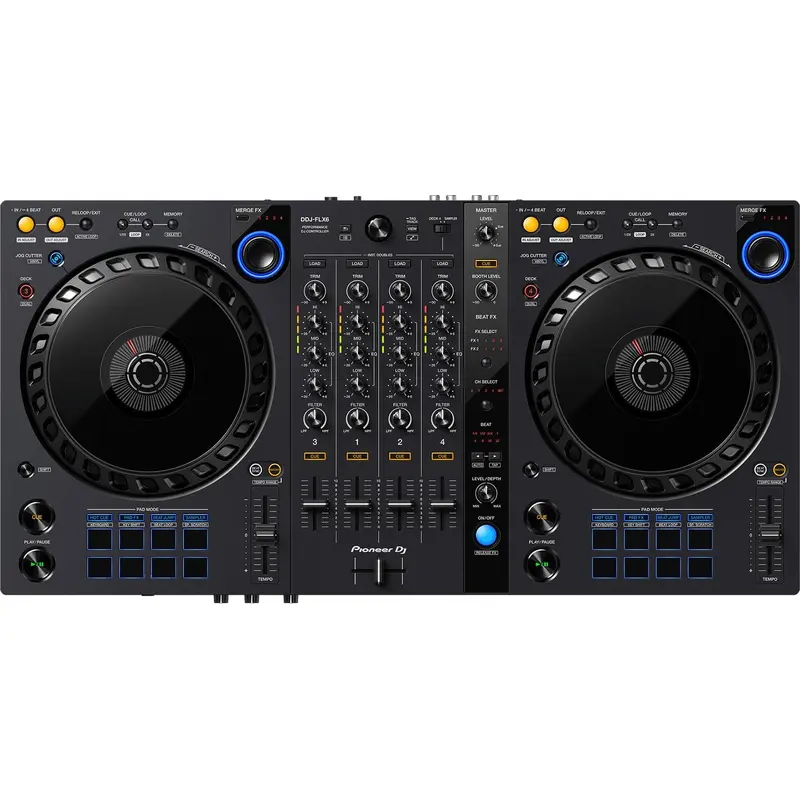 Pioneer DJ DDJ-FLX6 4-Channel Multi-Platform DJ Controller
