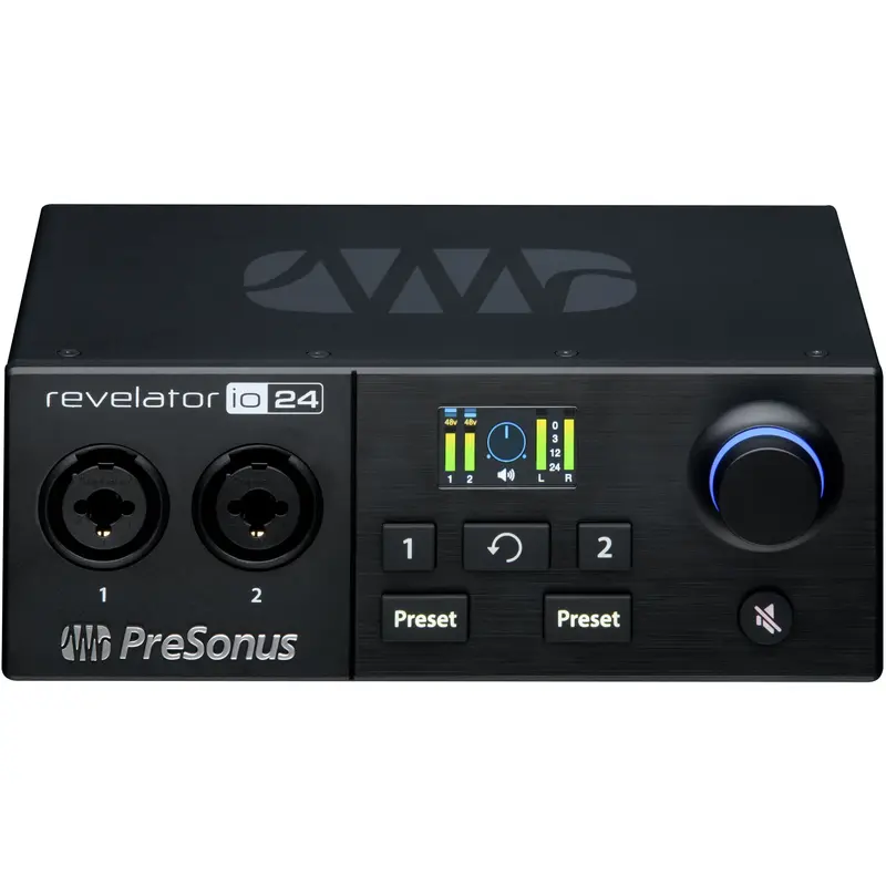 PreSonus Revelator io24 Bus-Powered USB-C Audio Interface with DSP