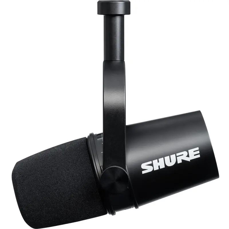 Shure MV7 USB XLR Podcast Microphone - Black