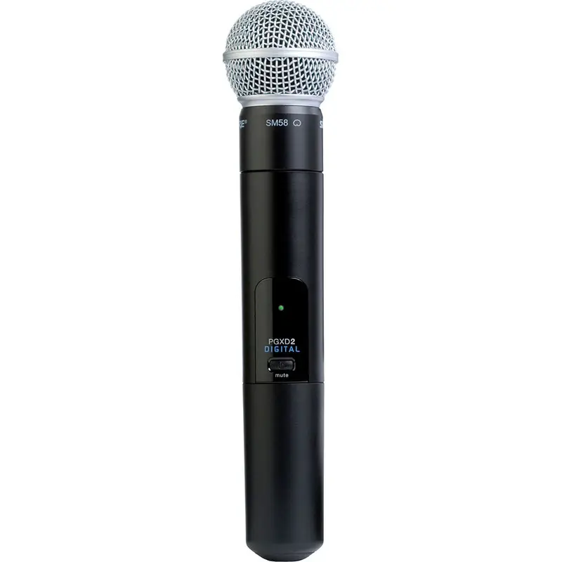 Shure PGXD2/SM58 Handheld Wireless Microphone Transmitter - X8 Band