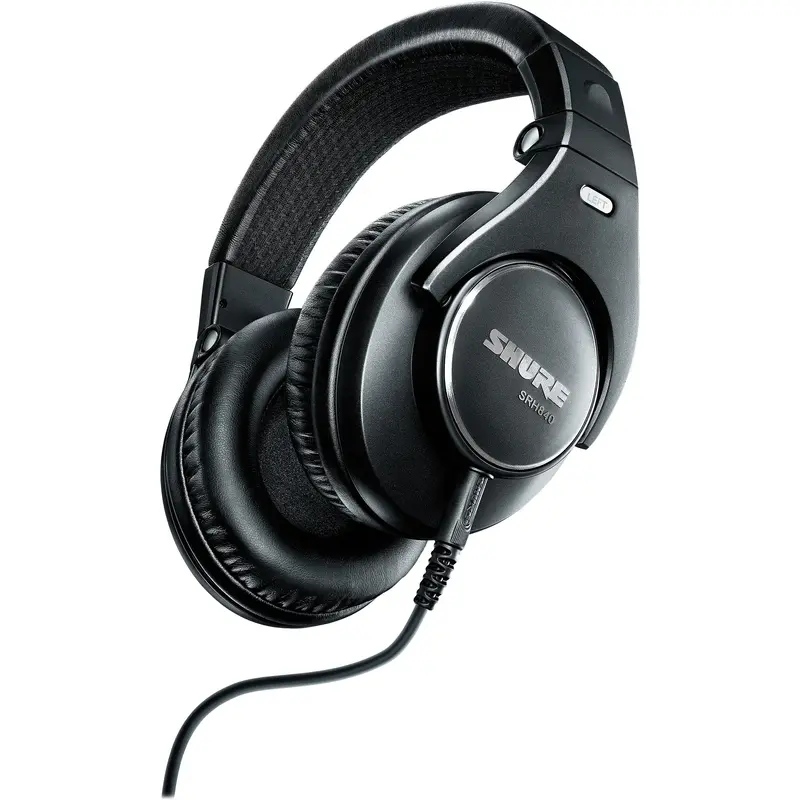 Shure SRH840 Monitoring Headphones - Black