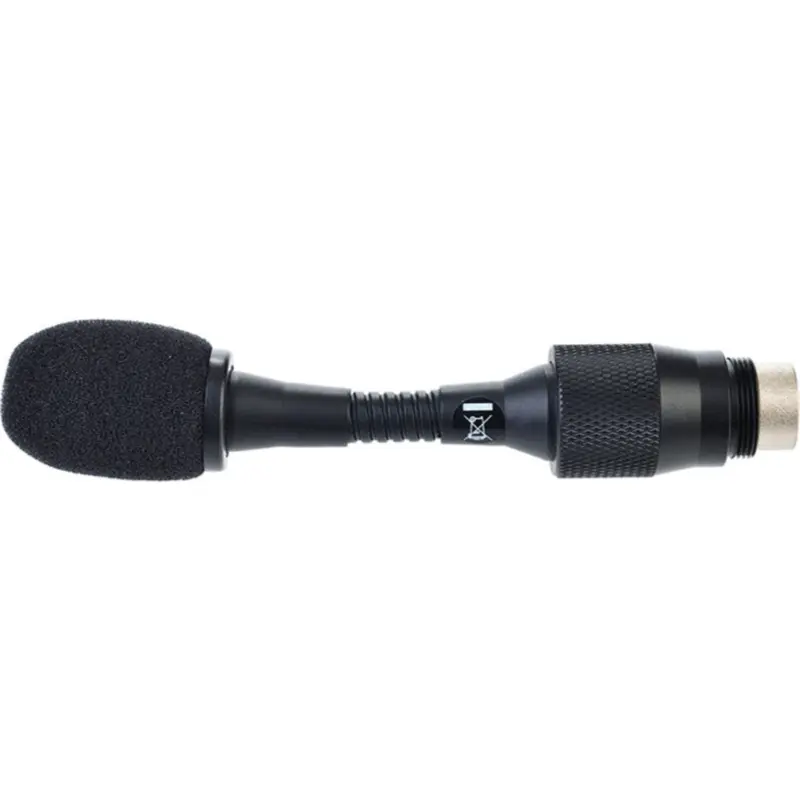 Clear-Com 110 Series Gooseneck Microphone Short 4-Inch - Black