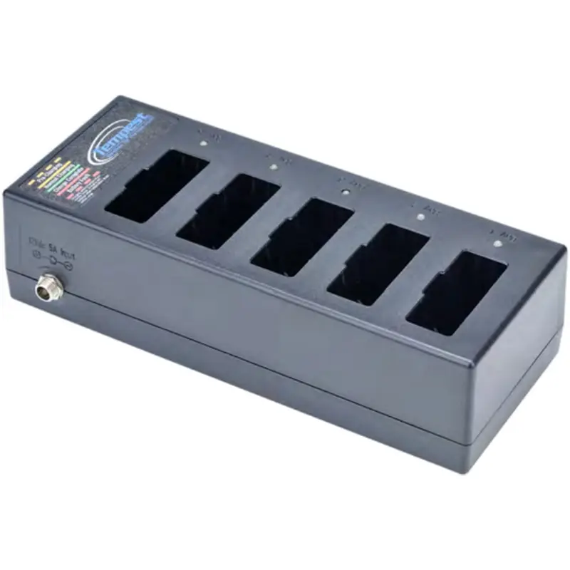 Clear-Com TBC5A RF Communication Battery Charger for 5 TLP1 Batteries