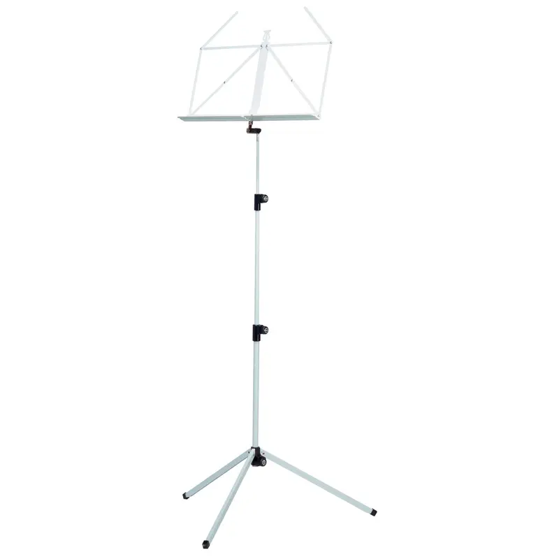 K&M 10010.000.57 Adjustable 3 Piece Music Stand - White