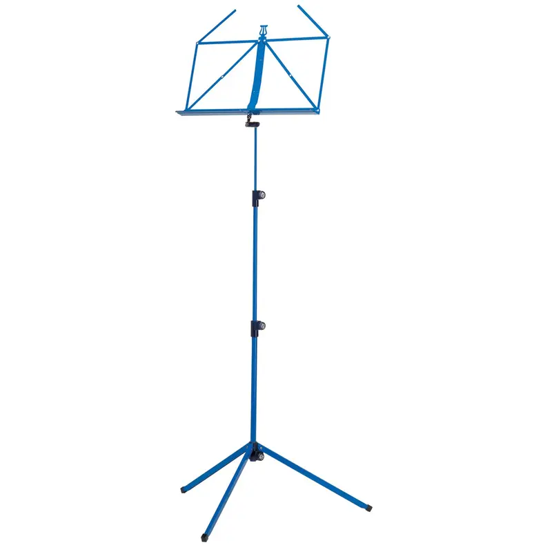 K&M 10050.000.54 Adjustable 3 Piece Music Stand - Blue