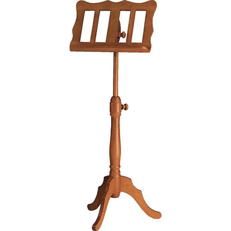K&M 11707.000.00 Wooden Music Stand - Cherrywood