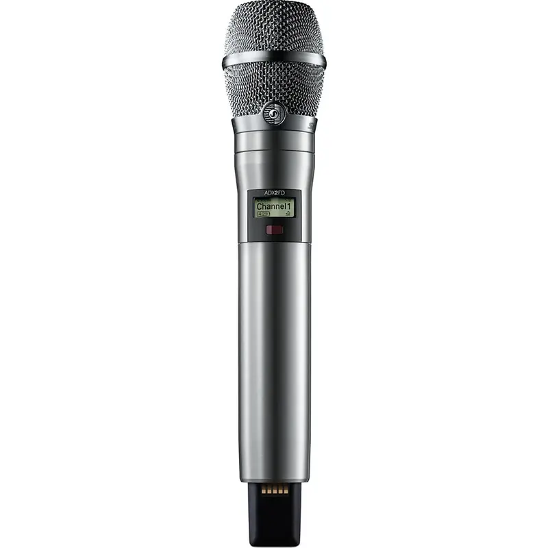 Shure ADX2FD/K11N=-G57 Handheld Wireless Frequency Diversity Microphone - G57 Band - Nickel