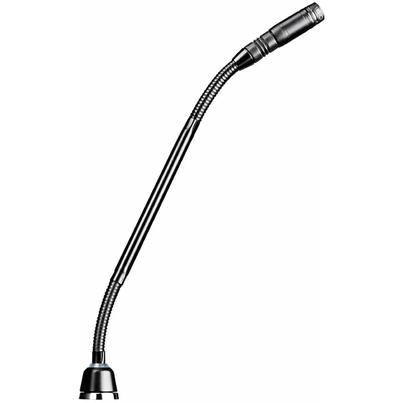 Shure MX410LPDF/S 10 Inch Gooseneck Microphone with Red / Green Light Ring - Supercardioid Capsule