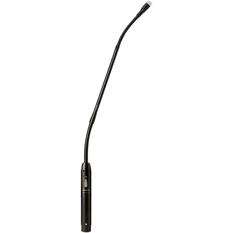 Shure MX412S/N 12 Inch Microflex Gooseneck Microphone - No Cartridge - Preamp - Mute Switch - LED