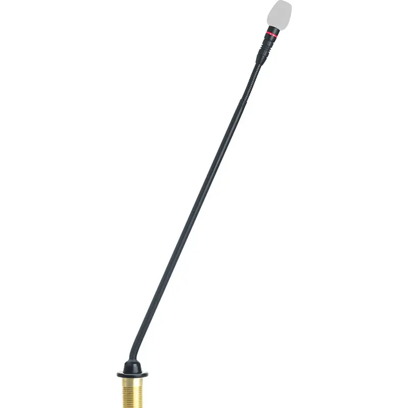 Shure MX415R/N 15 Inch Gooseneck Microphone - Mount - Preamp - Light-Ring - Supercardioid  - 5-Pin