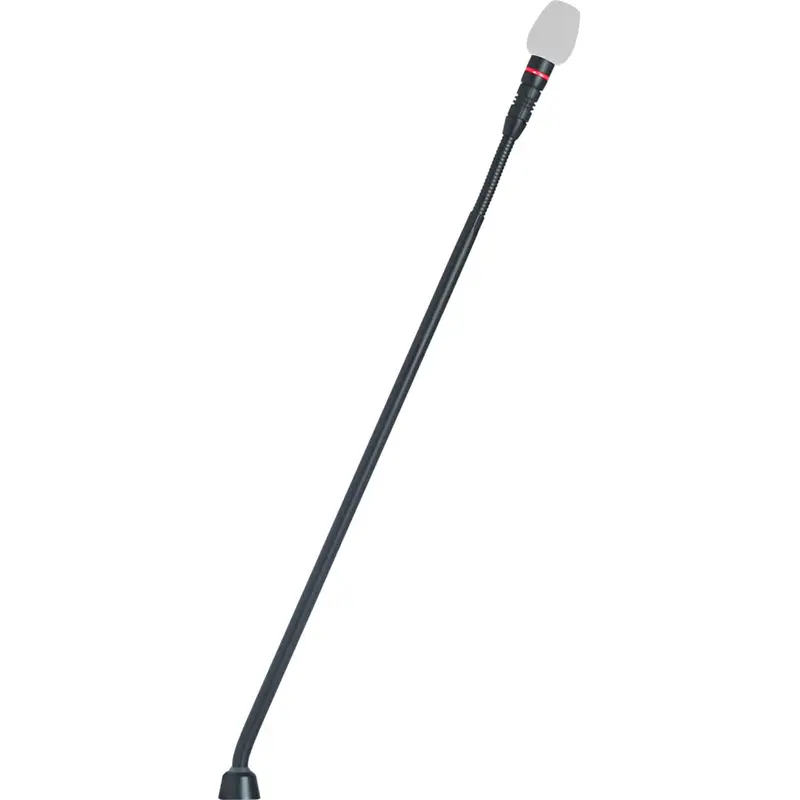 Shure MX415RLP/N 15 Inch Gooseneck Microphone - Mount - Light-Ring - No Capsule  - 6-Pin Connector