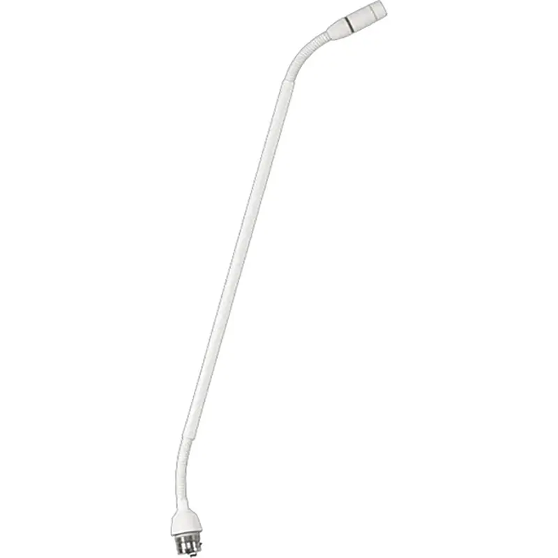 Shure MX415WRLPDF/N Dualflex 15-Inch Gooseneck Microphone - Top Light with No Capsule - White