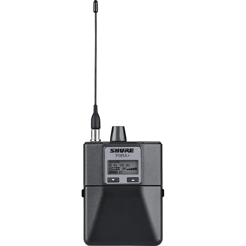 Shure P9RA+=-X55 Bodypack Receiver for PSM 900 Personal Monitor System - X55 Band