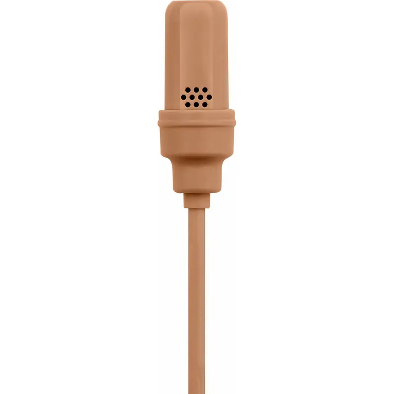 Shure UL4C/C-LM3-A UniPlex Cardioid Subminiature Lavalier Microphone with LM3 Connector - Cocoa